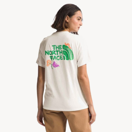 Футболка TNF W S/S Outdoors Together Tee (Женский; S; WhiteDune OTGraphic)